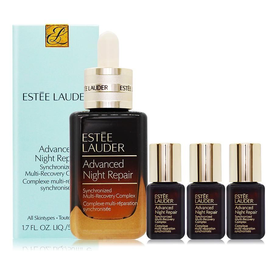 Estee Lauder 雅詩蘭黛 特潤超導全方位修護露(50ml)-贈特潤超導修護露(7ML)X3-公司貨