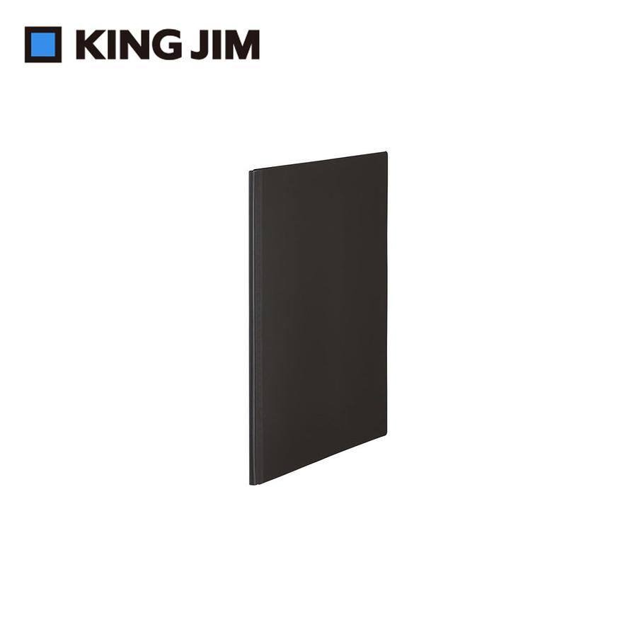 KING JIM EMILy 20頁資料夾/ A4/ 煤炭黑/ EY183-BK