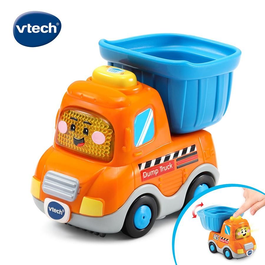 vtech嘟嘟聲光互動車/ 傾卸車