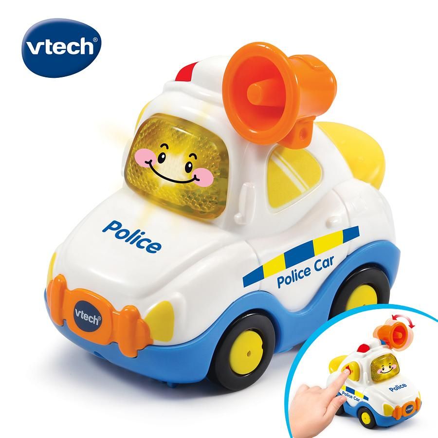 vtech嘟嘟聲光互動車/ 警車