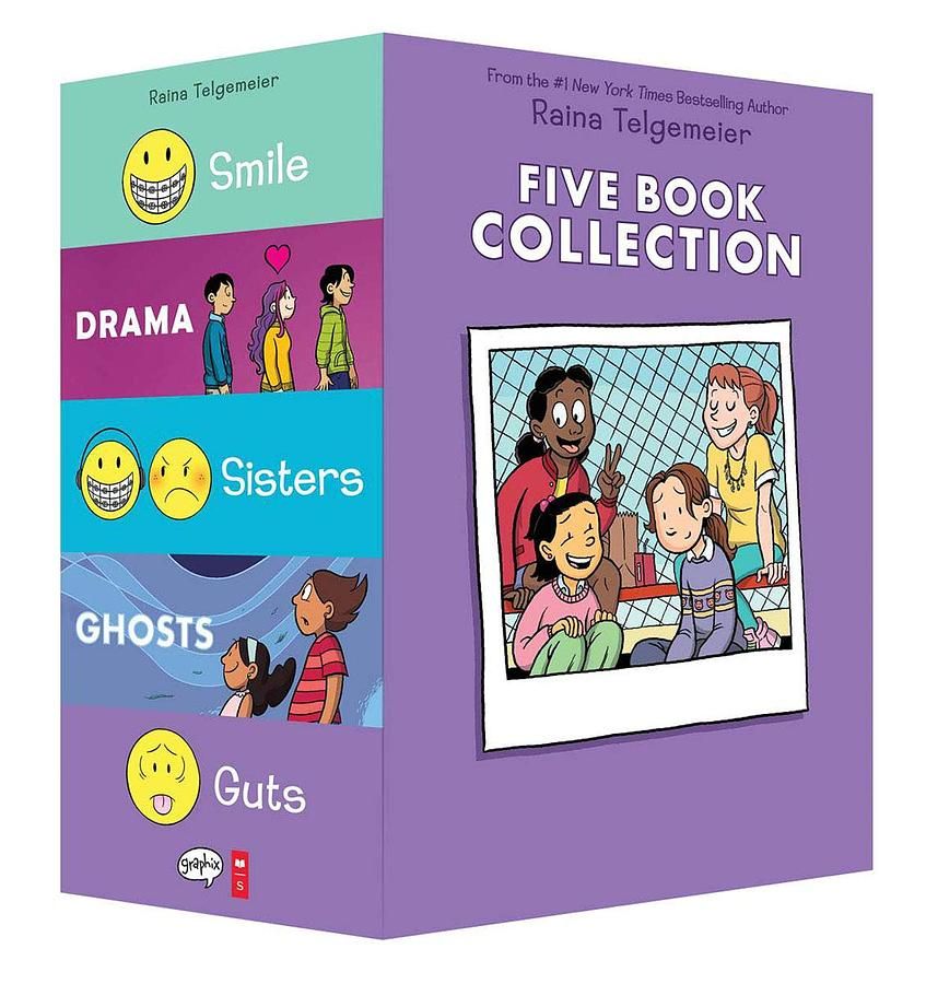 Raina Telgemeier Collection Box Set (5冊合售)