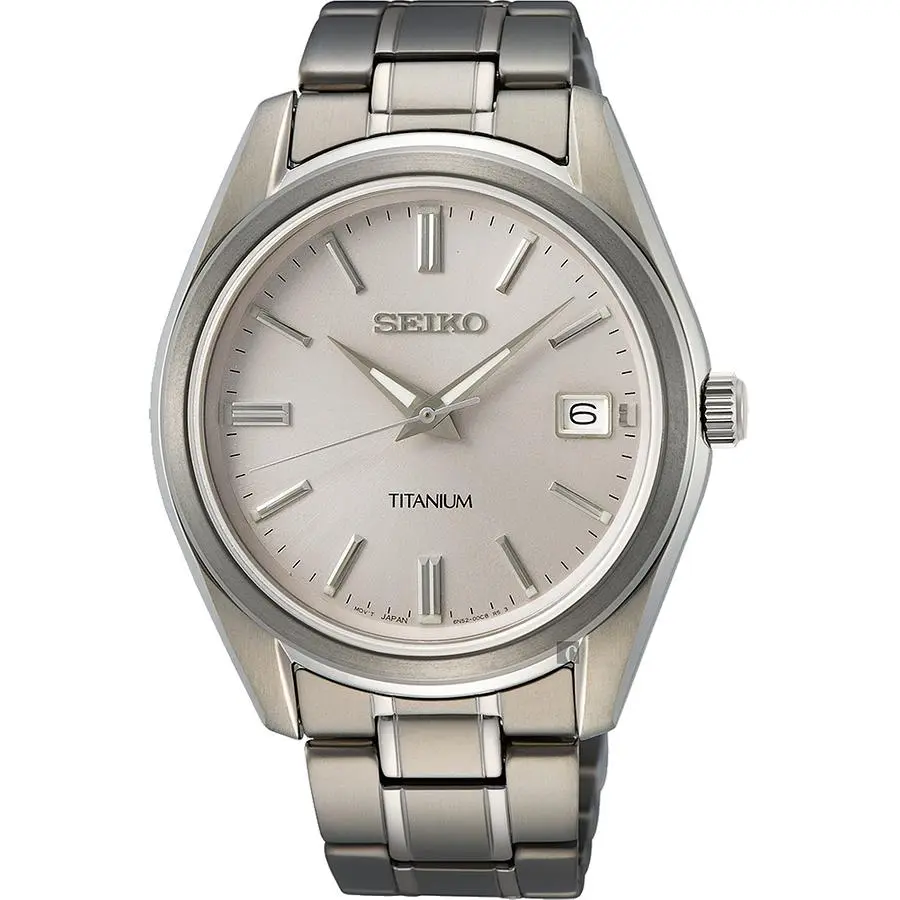 SEIKO 精工 CS 鈦金屬手錶(SUR369P1/6N52-00B0S)