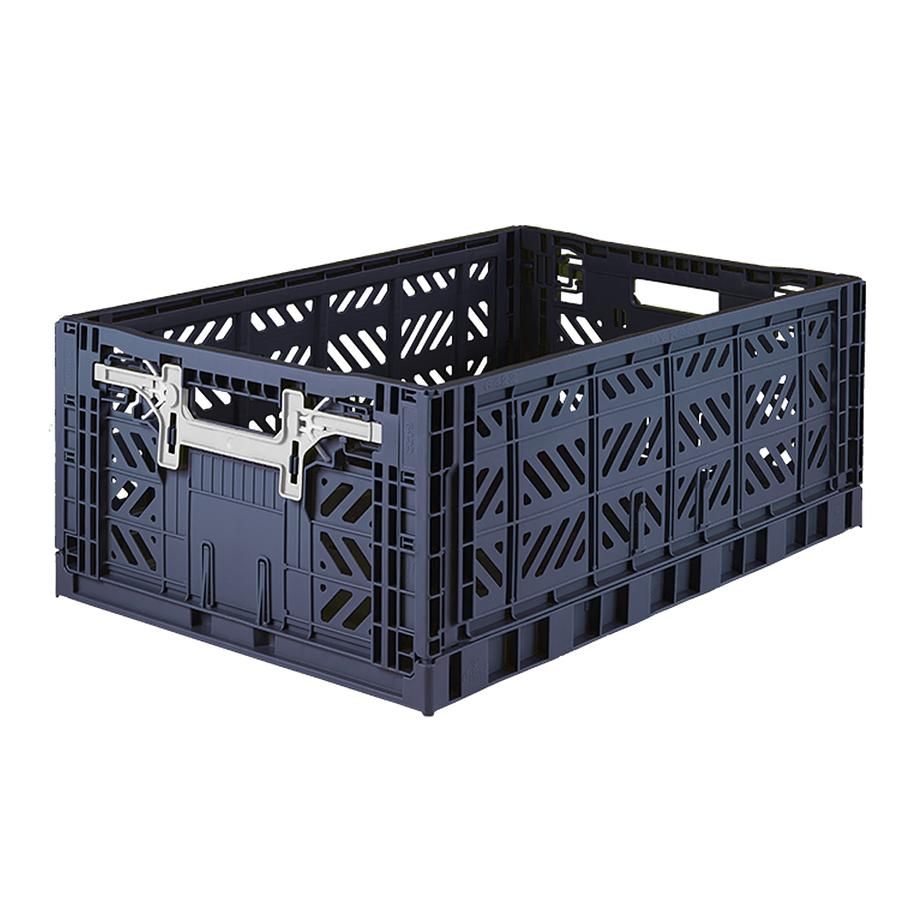 Aykasa土耳其折疊收納箱 L - 海軍藍