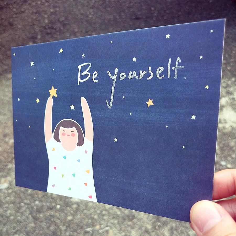 KerKerland明信片/ Be Yourself