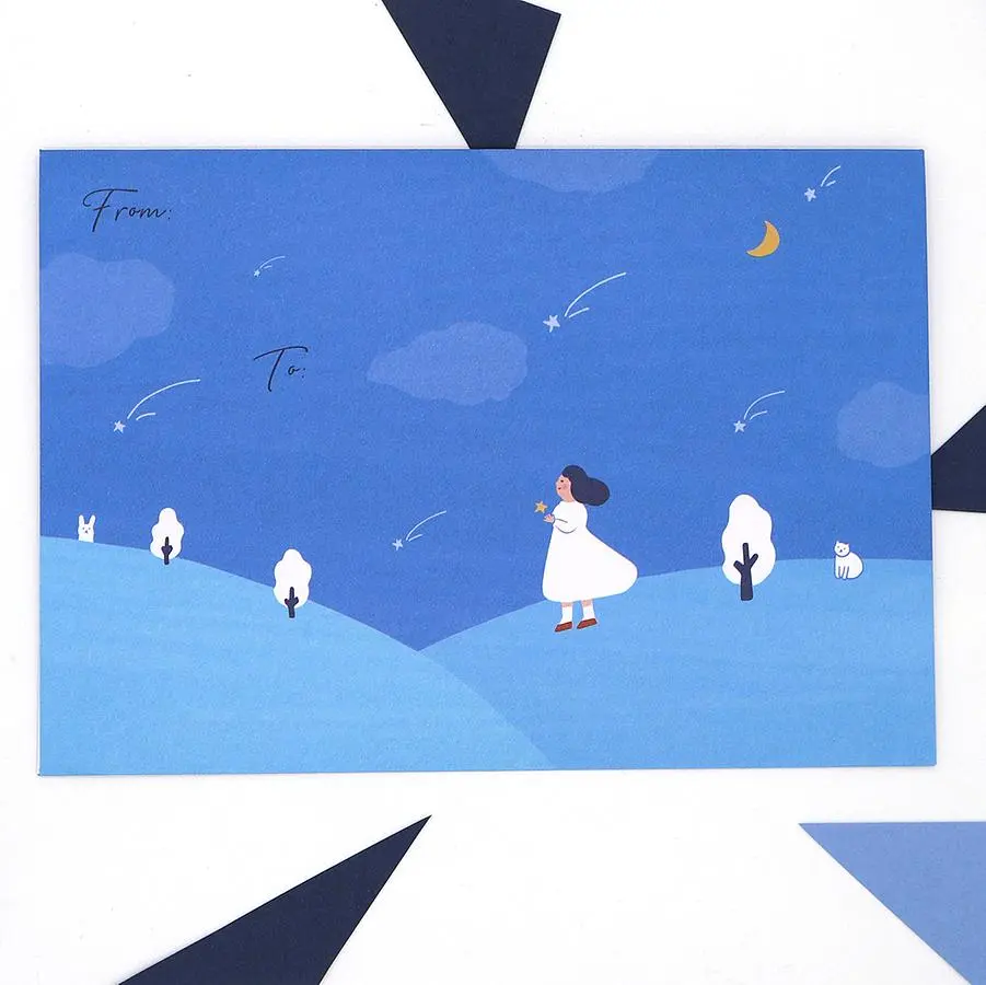 KerKerland信封/ 6入/ Sweet Night