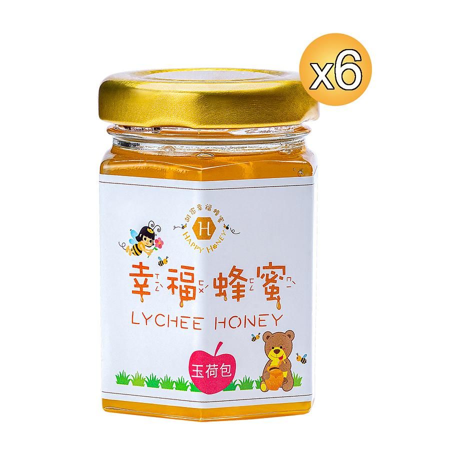 幸福蜂蜜*玉荷包純蜂蜜隨身瓶6入