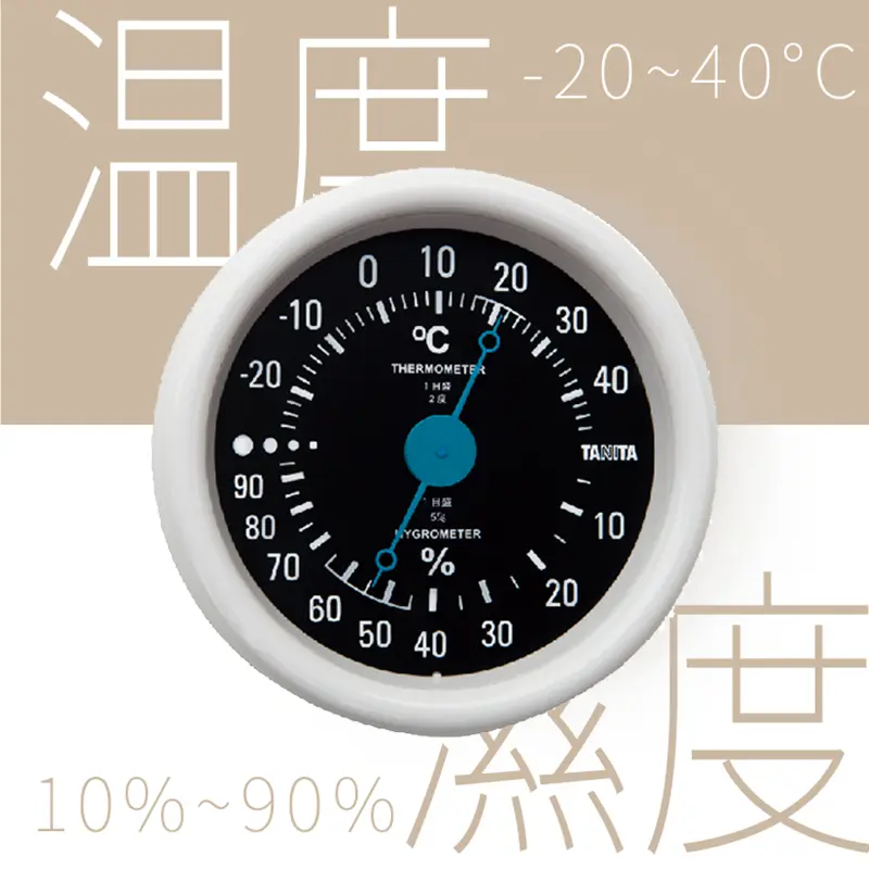 TANITA指針式溫濕度計TT-515純黑
