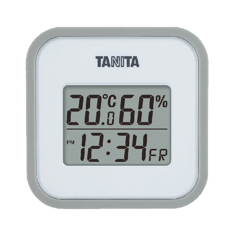 TANITA電子溫濕度計TT-558灰
