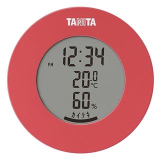 TANITA電子溫濕度計TT-585绯红