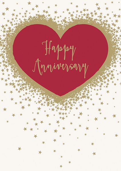 英國ART FILE情人節卡/ Anniversary/ Happy Anniversary