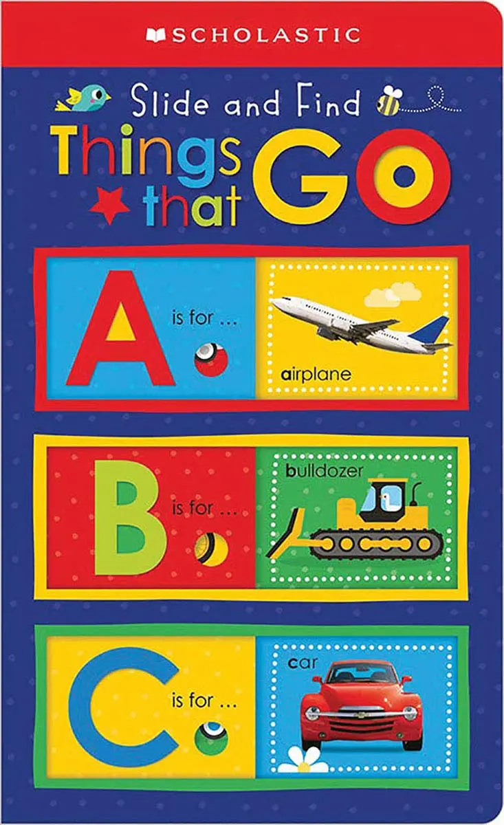 Slide and Find: ABC Things That Go