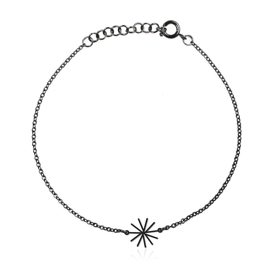 moorigin / 紙莎草手鍊 / 黑