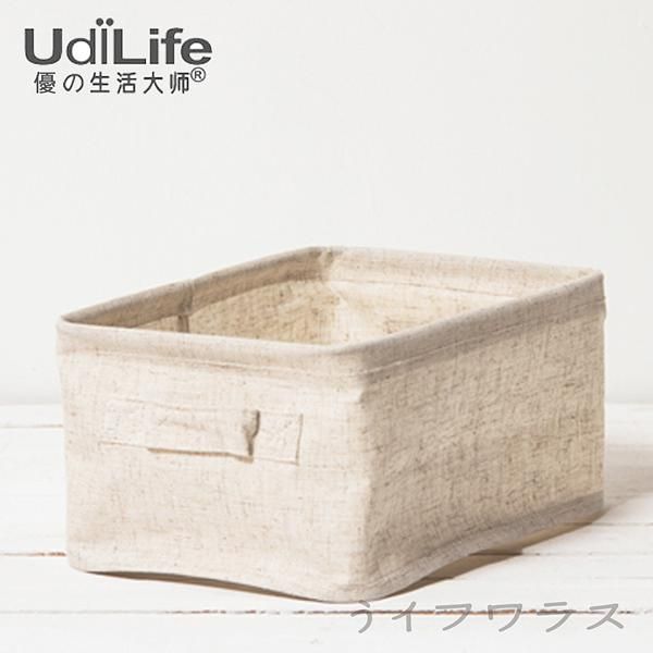 森/棉麻收納盒/小-3入組