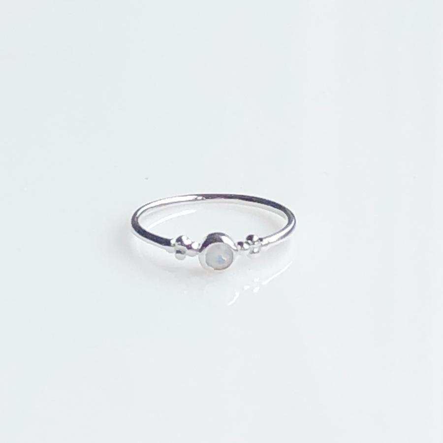 【ELISA GEMS】Silver / 月光尾戒 ＃44