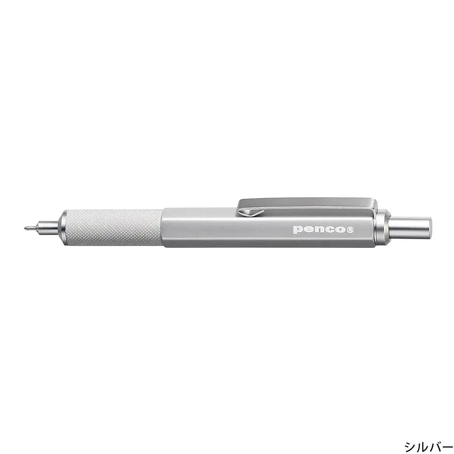 HIGHTIDE Penco Drafting Ballpoint Pen/ Silver