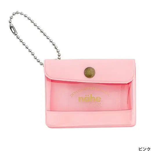 日本 HIGHTIDE Nahe系列防潑水多功能收納袋/ Mini/ 粉