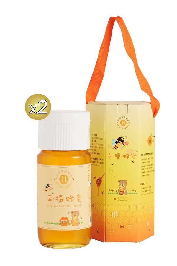 幸福蜂蜜*森林百花蜜二瓶提盒組