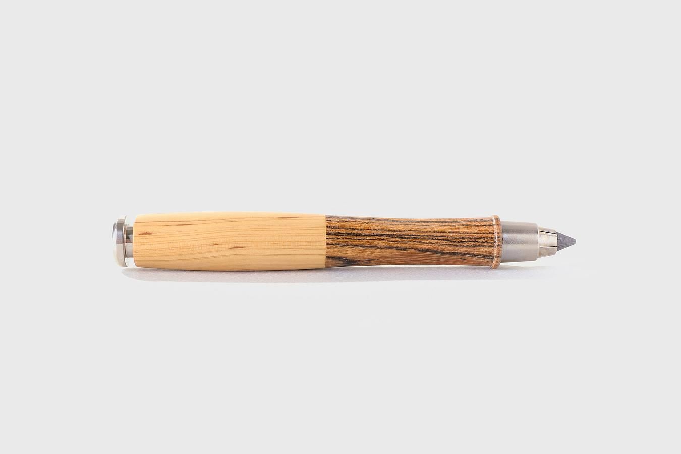 Jeantopia原木美術工程筆/ 5.6mm/ 墨西哥黃金檀X太行崖柏