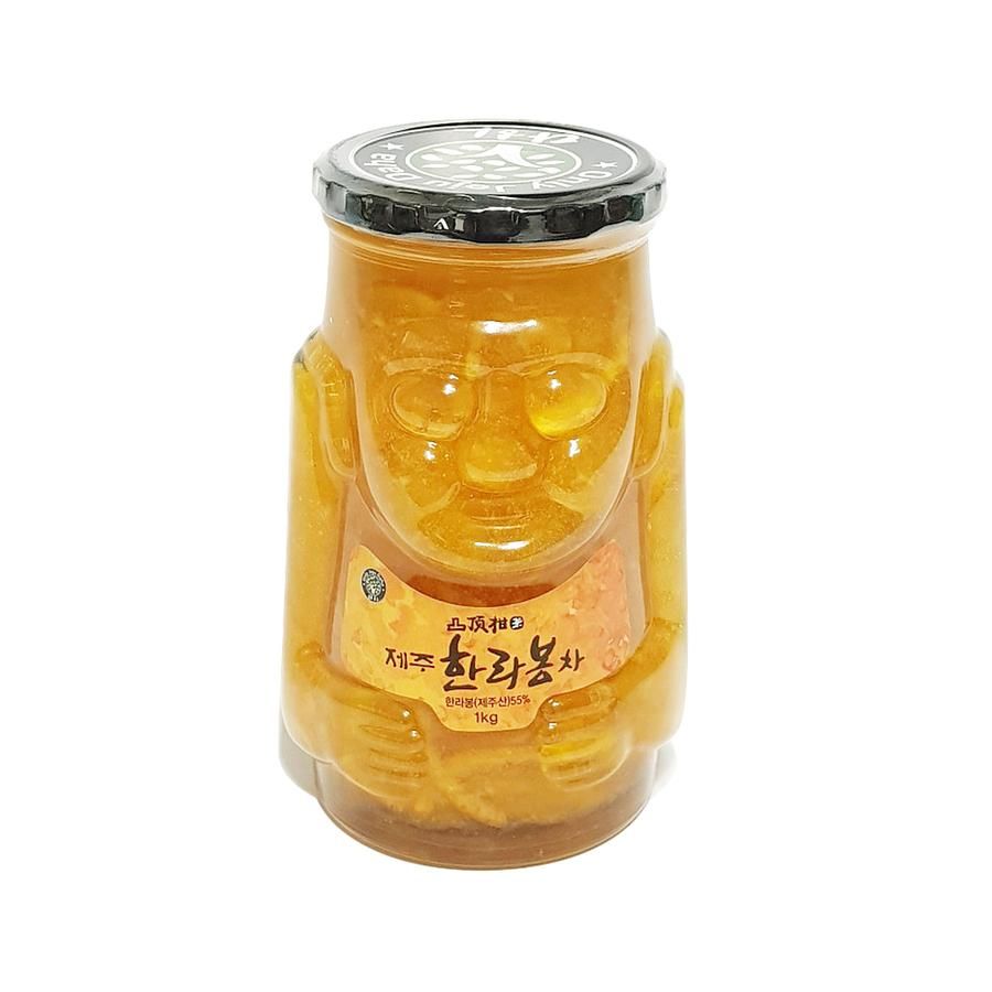 韓味不二濟州島特產-濟州島漢拏峰柑橘茶(果醬)1kg*3瓶