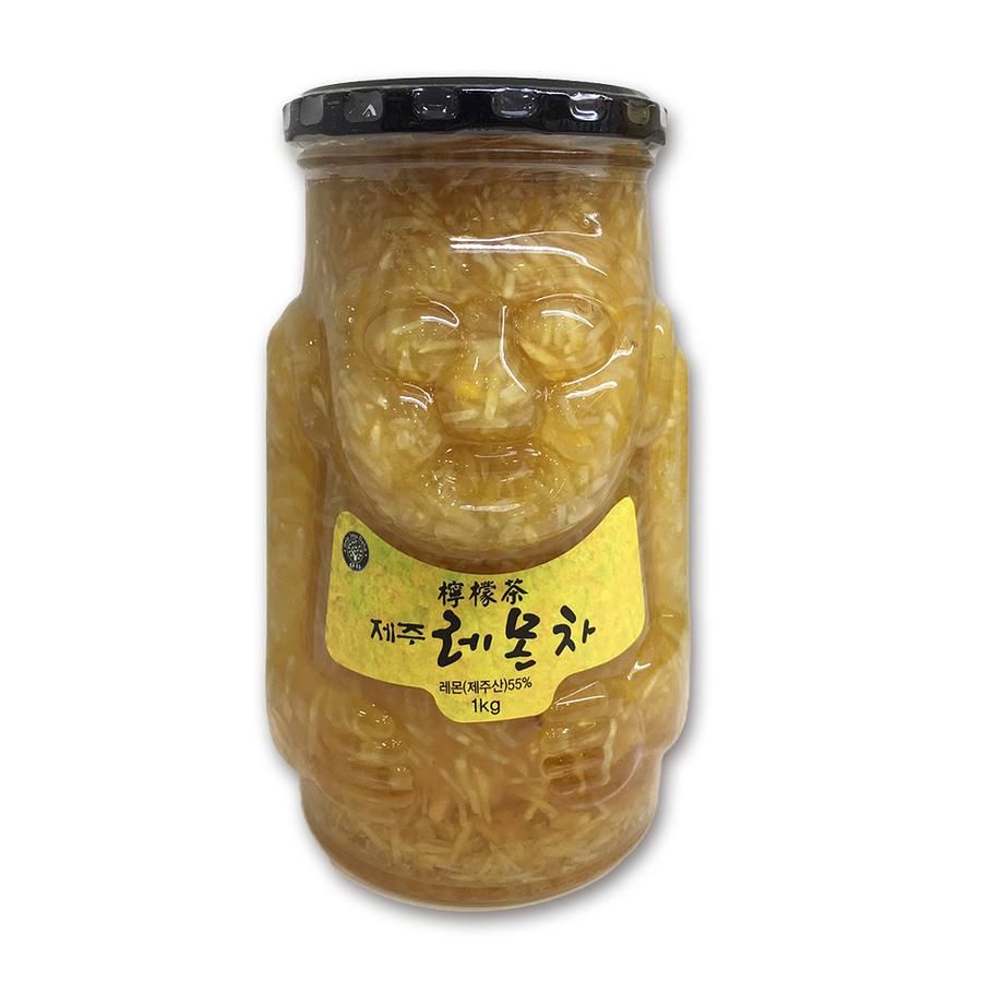 【韓味不二】濟州島特產-濟州檸檬茶 (果醬)1kg*3瓶