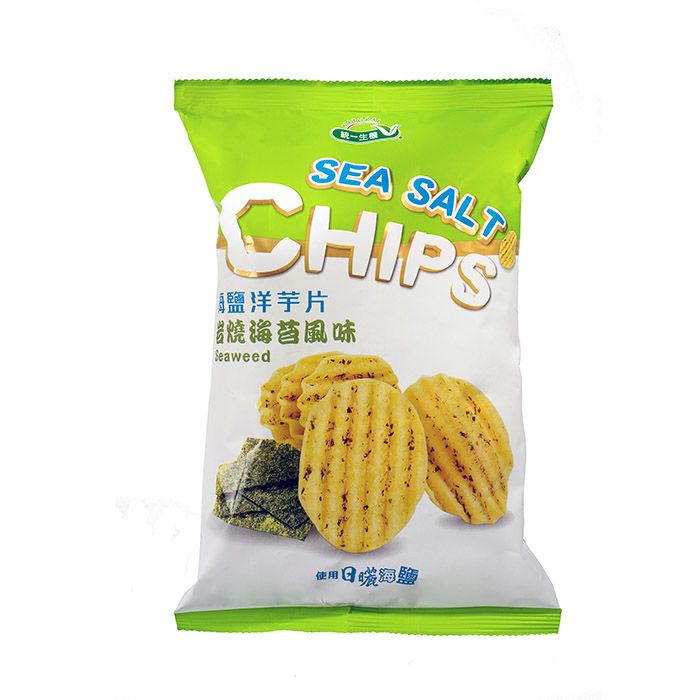 統一生機海鹽洋芋片/ 岩燒海苔風味