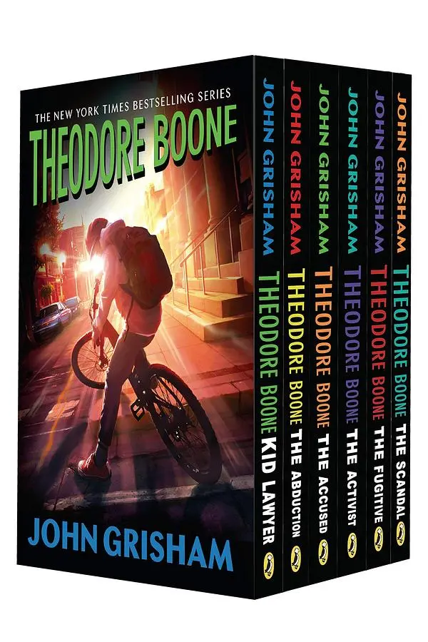 Theodore Boone 6-Book Box Set (6冊合售)