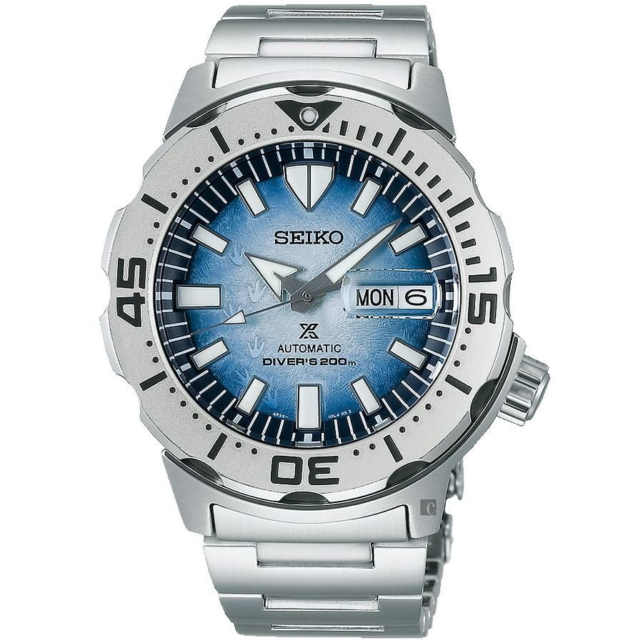 SEIKO精工 Prospex 愛海洋 企鵝漫步 200米潛水機械錶(SRPG57K1/4R36-11C0H)