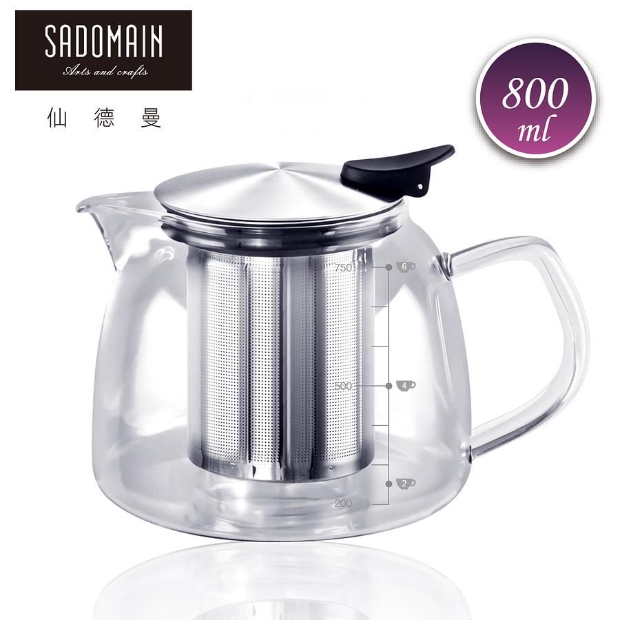 【SADOMAIN 仙德曼】直火花茶壺-800ml