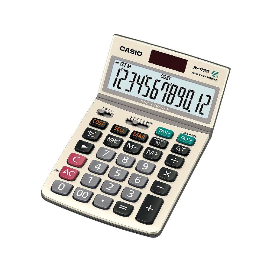 CASIO商用型計算機/ 12位元/ JW-120MS