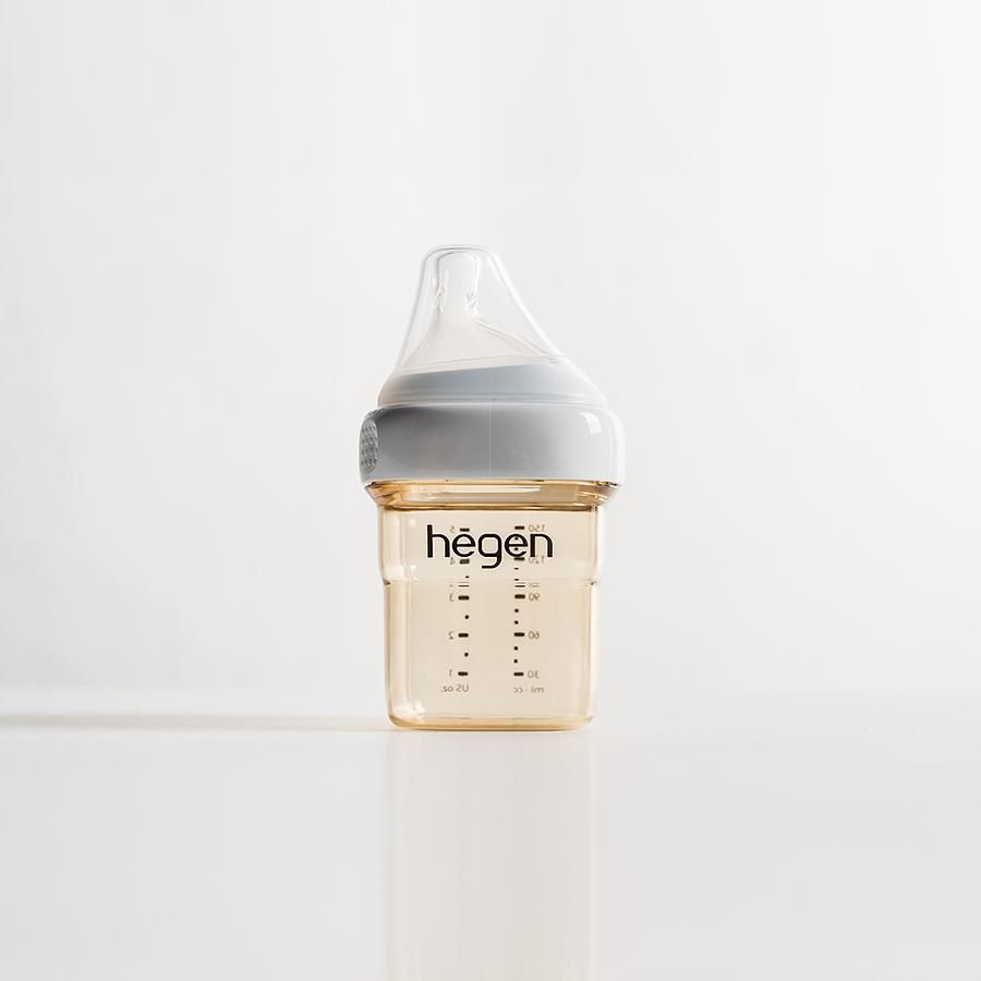 hegen金色奇蹟PPSU多功能方圓型寬口奶瓶/ 150ml