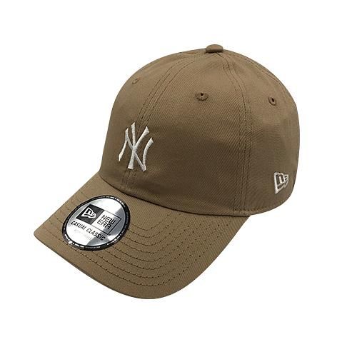 NEW ERA Casual Classic系列棒球帽/ 紐約洋基駝色白字/ OSFA