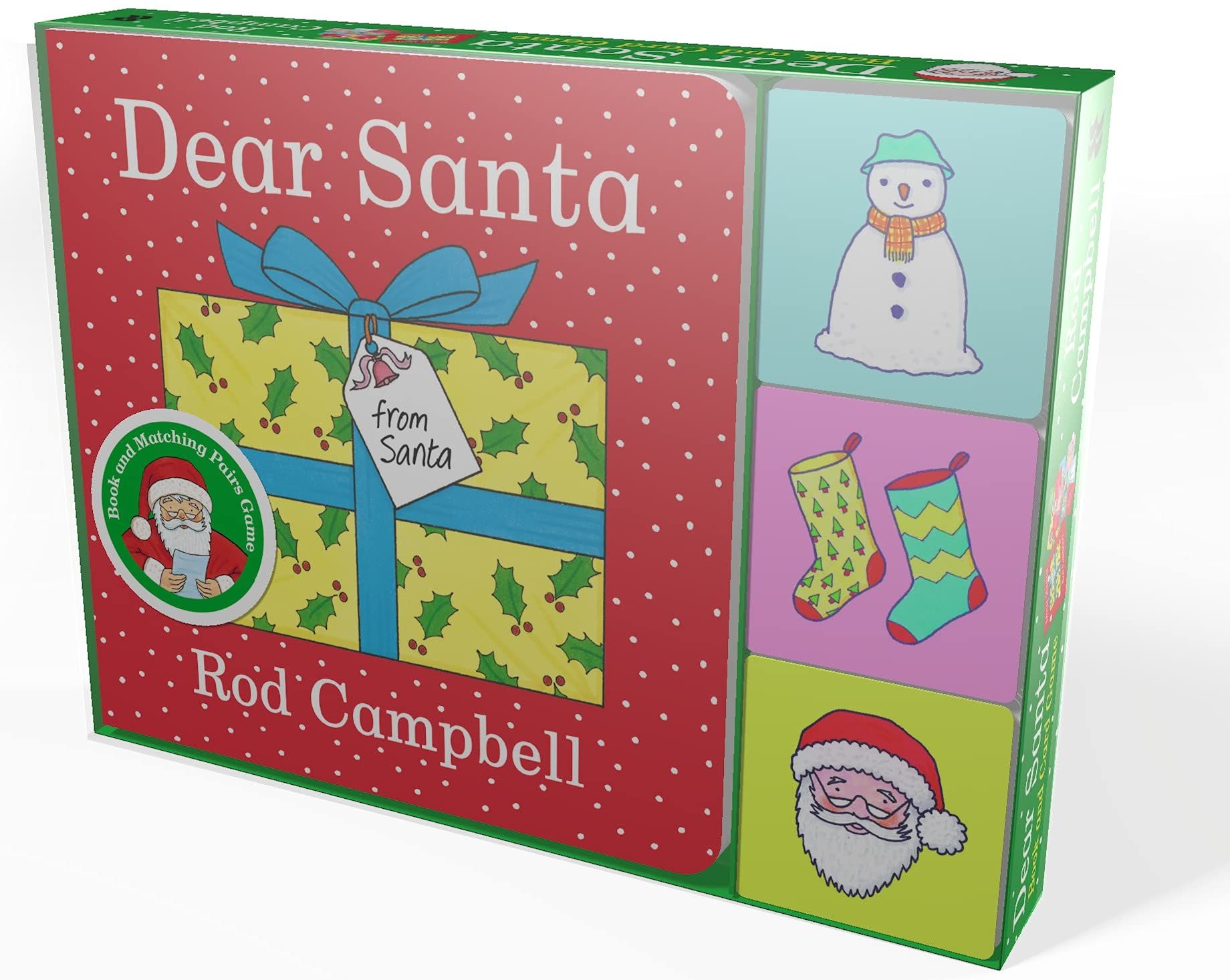 Dear Santa: Book and Matching Pairs Game