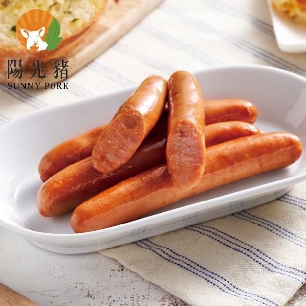 陽光豬德式香腸4入組
