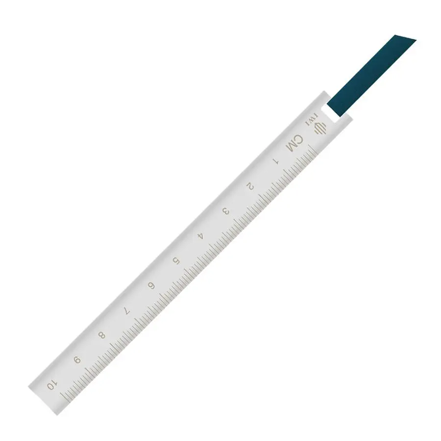IWI Ruler & Bookmark 迷你皮繩書籤尺/ 綠