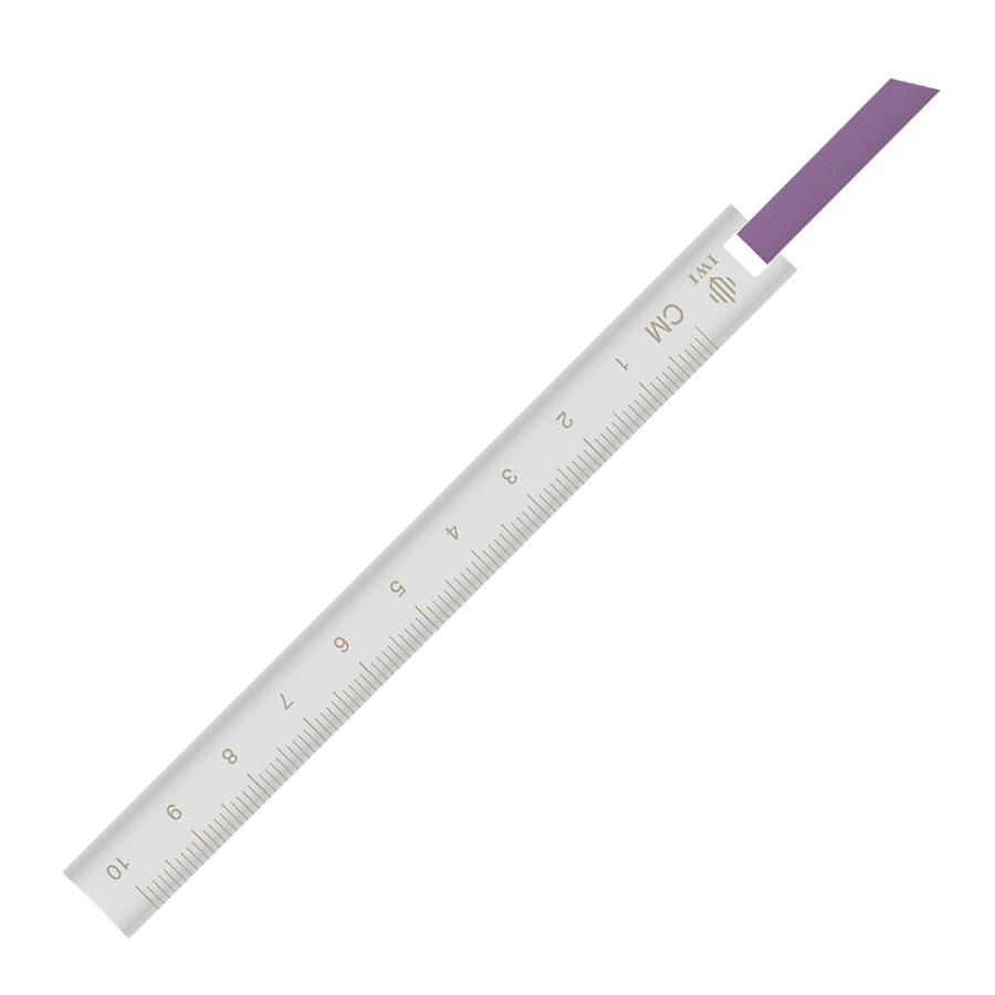 IWI Ruler & Bookmark 迷你皮繩書籤尺/ 淺紫