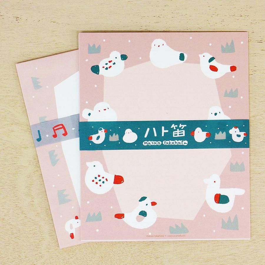 日本cozyca products 信封信紙組/ 高旗將雄/ 鴿子