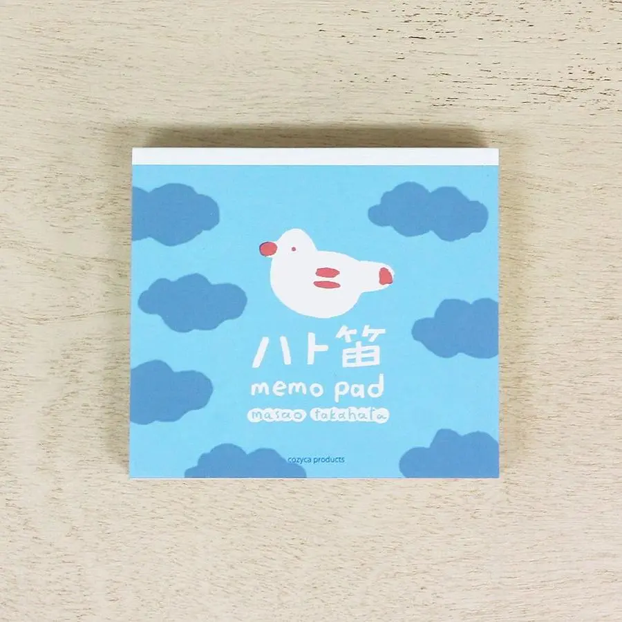 日本cozyca products 方形便條紙/ 高旗將雄/ 鴿子