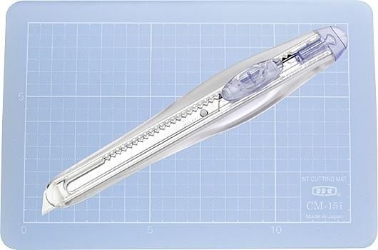 NT藍色美工刀具組/ iA-120+切割墊