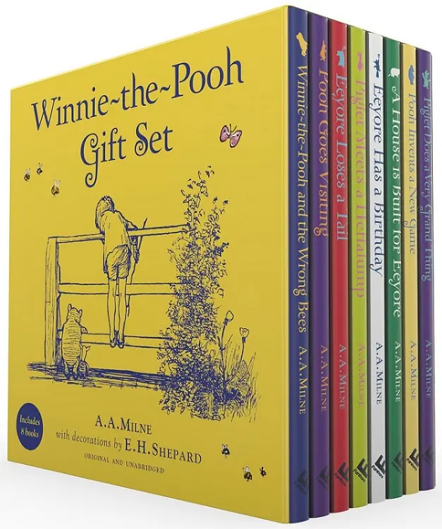 Pooh 8-copy Cloth Storybook slipcase (8冊合售)
