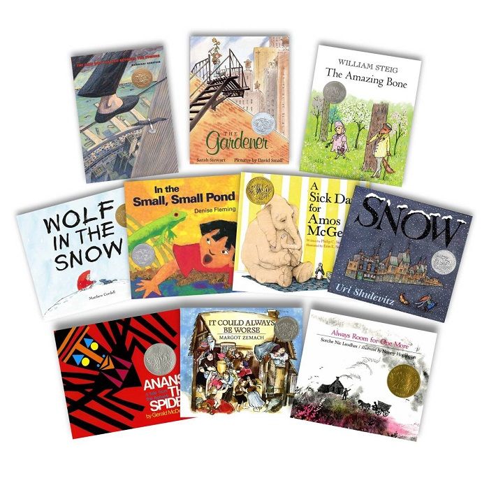 Macmillan US Caldecott Award-Winning 10-Book Pack (10冊合售)