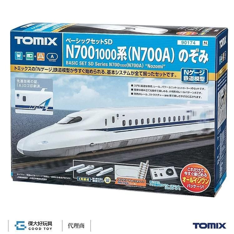 TOMIX 90174 入門套裝組 新幹線 N700A Nozomi(希望號)