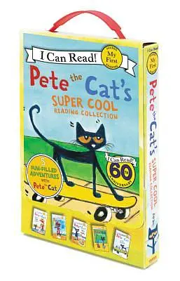 享譽全球經典分級讀本➤Pete the Cat's Super Cool Reading Collection (5冊合售)