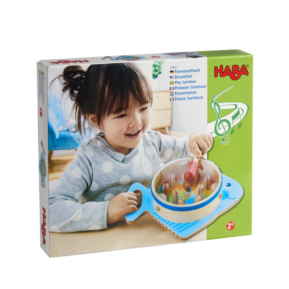 HABA跳舞彩珠魚鼓