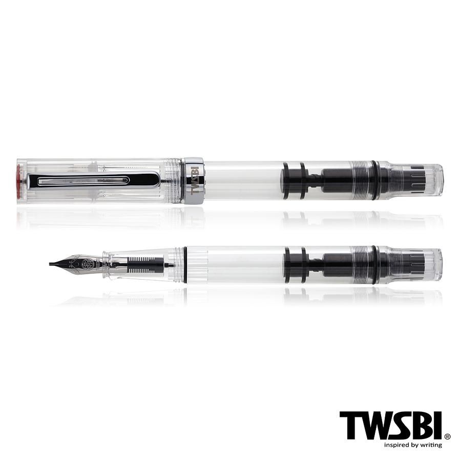 TWSBI ECO活塞上墨鋼筆/ 透明/ M