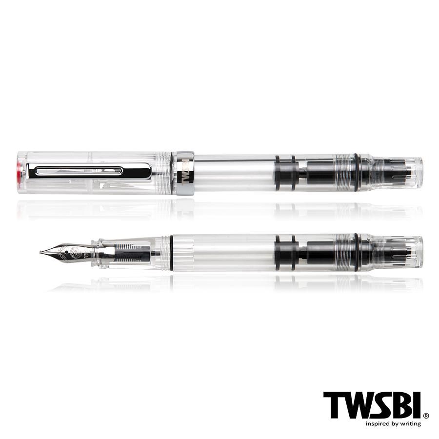 TWSBI ECO T活塞上墨鋼筆/ 透明/ F