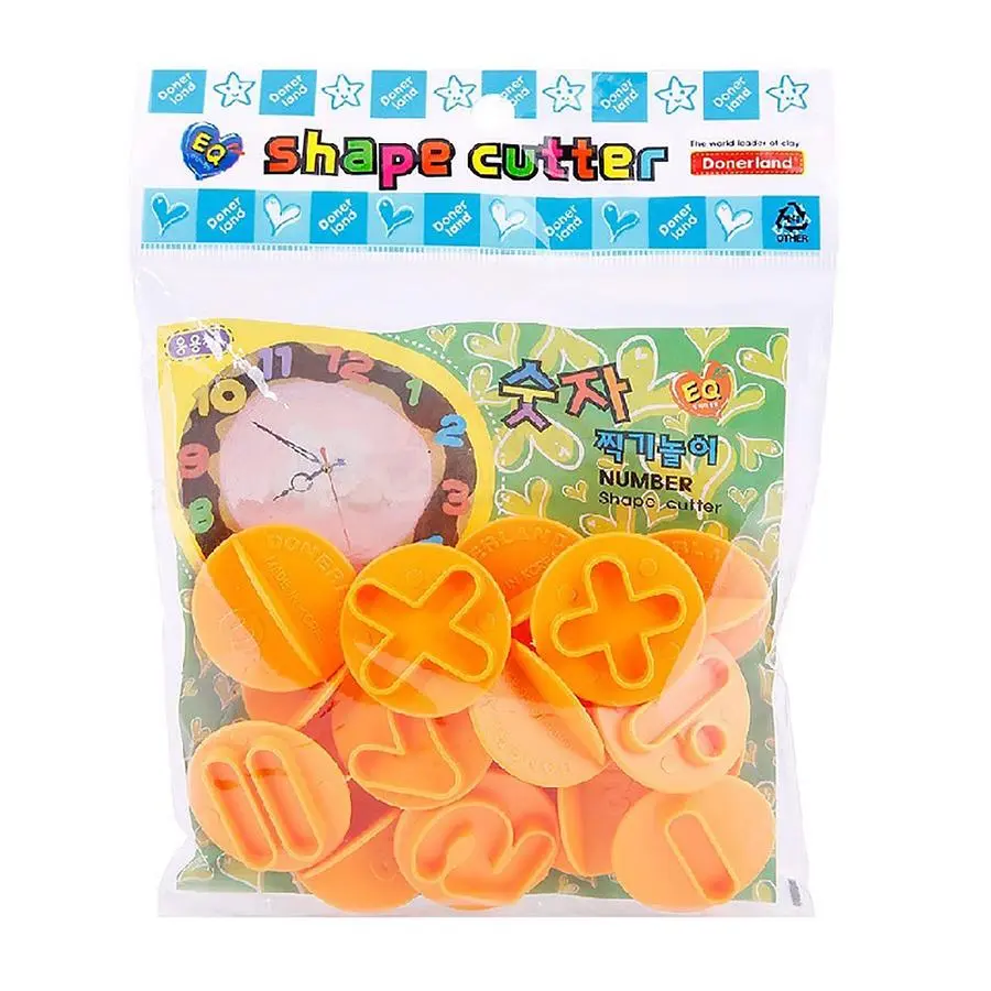 Donerland壓模模型/ 數學符號