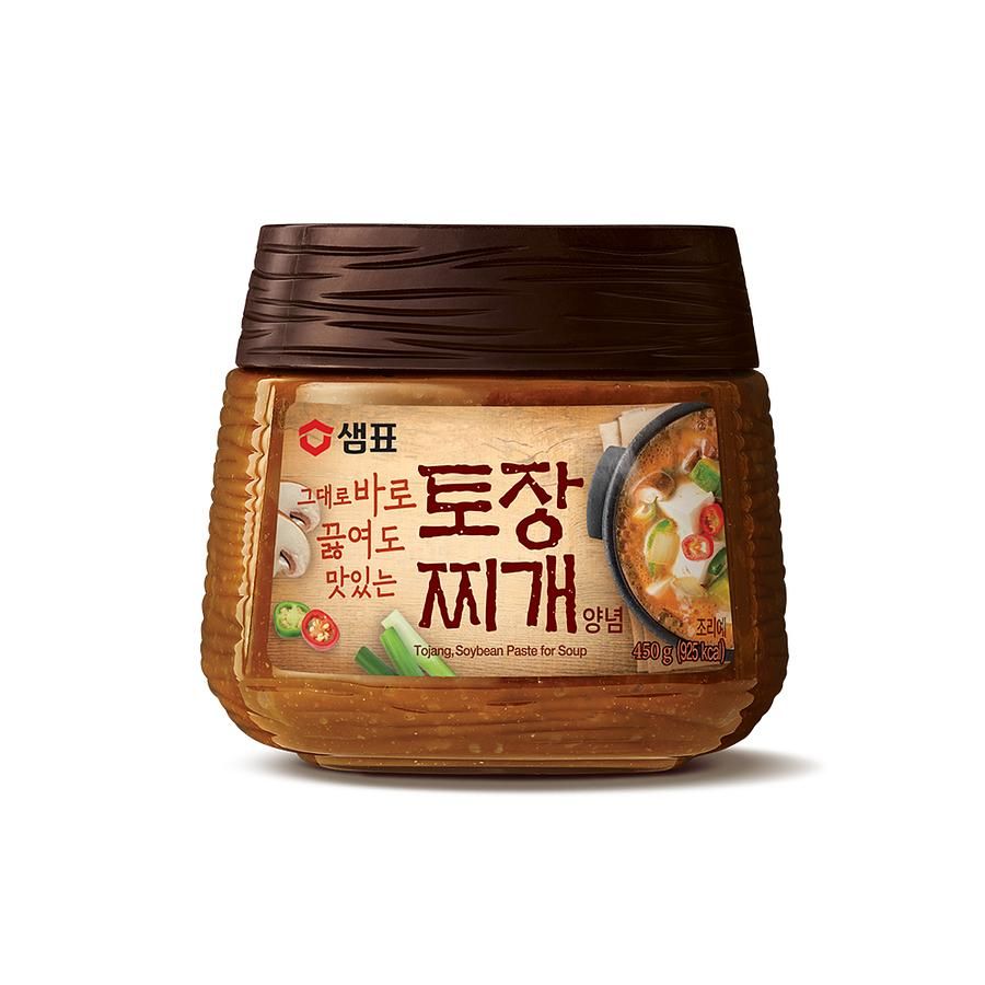 【韓味不二】膳府韓國大醬鍋專用料理醬 450G*3瓶