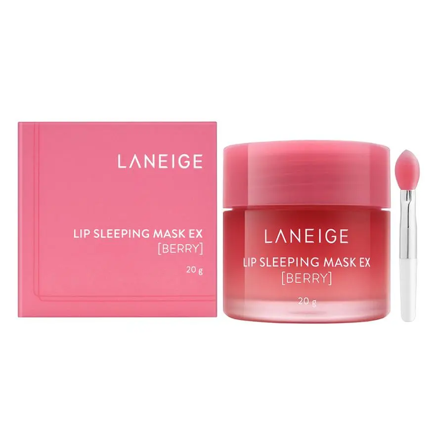 【LANEIGE蘭芝】睡美人極萃滋養晚安唇膜 20g #甜莓-平行輸入
