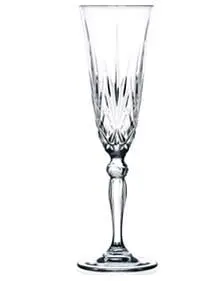 義大利RCR無鉛水晶香檳酒杯6入160cc