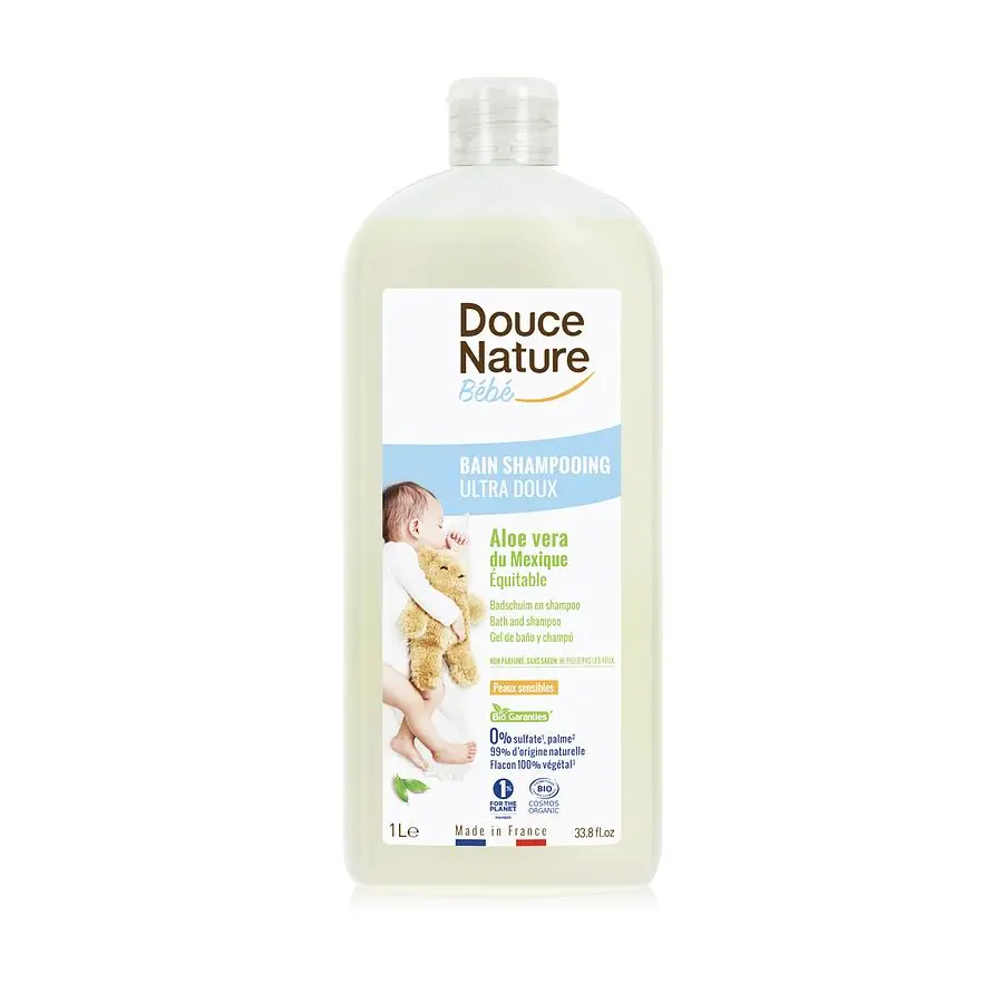 Douce Nature地恩 嬰兒洗髮沐浴精1L